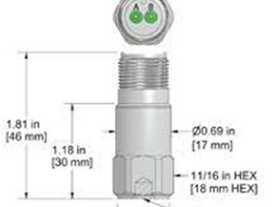 ترانسمیتر اندازه گیری سرعت لرزش CTC LP202 Vibration Transmitter